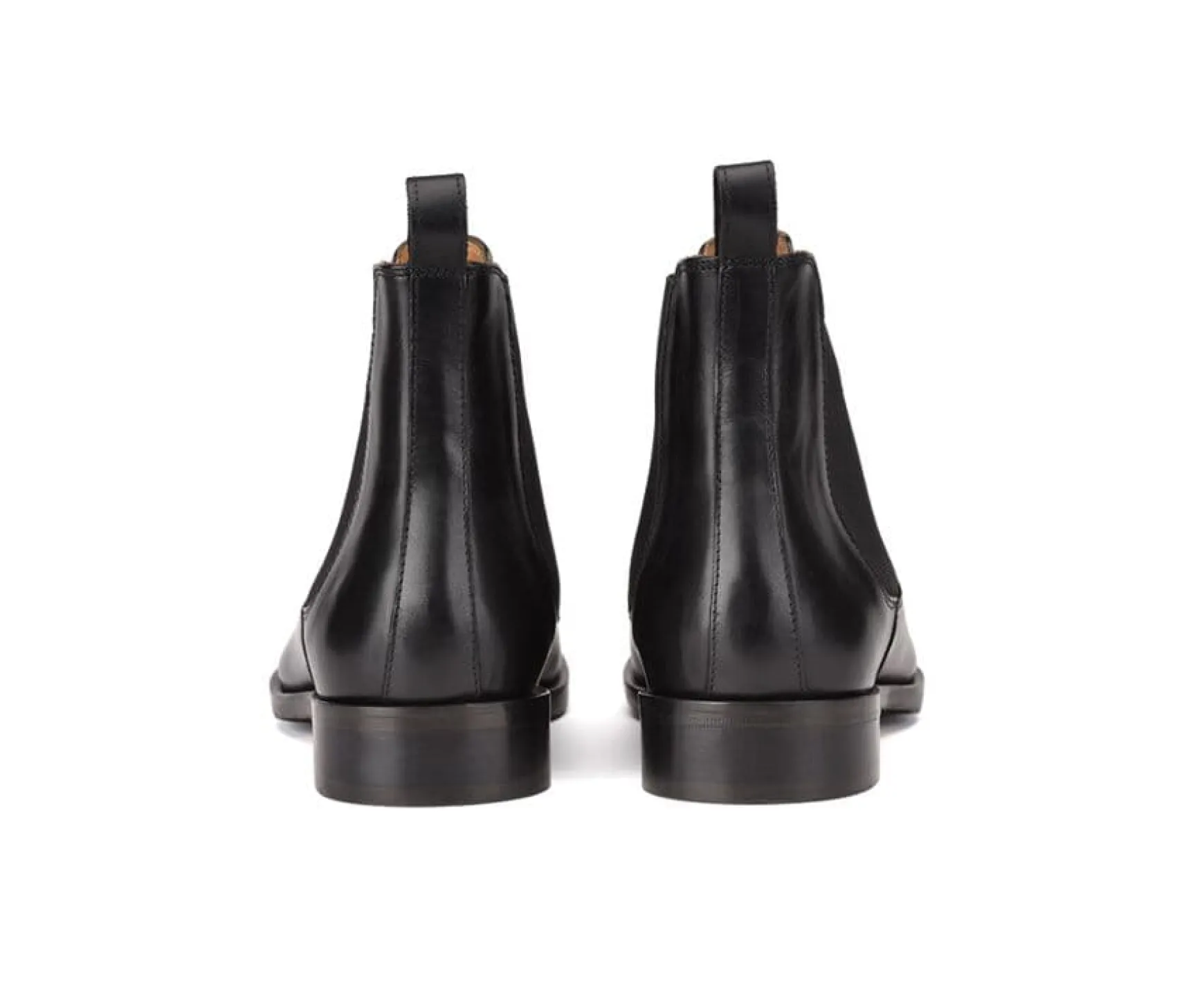 Bexley Chelsea Boots | Black Chelsea Boots Dawson Ii Patin Blackblack With Black Waistband