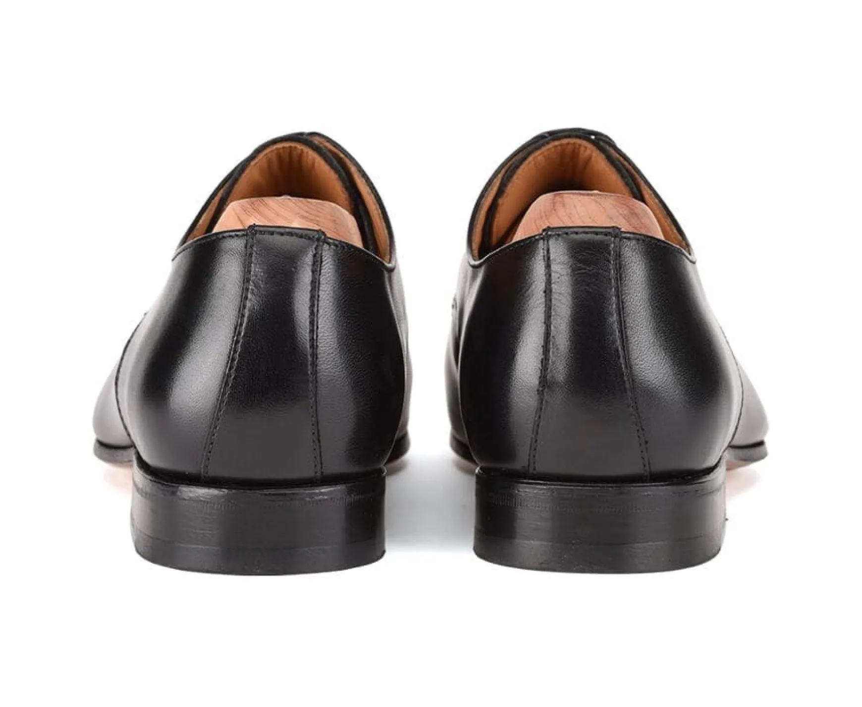 Bexley Derby Shoes | Black Derby Shoes - Leather Outsole Durrington Blackblack With Black Waistband