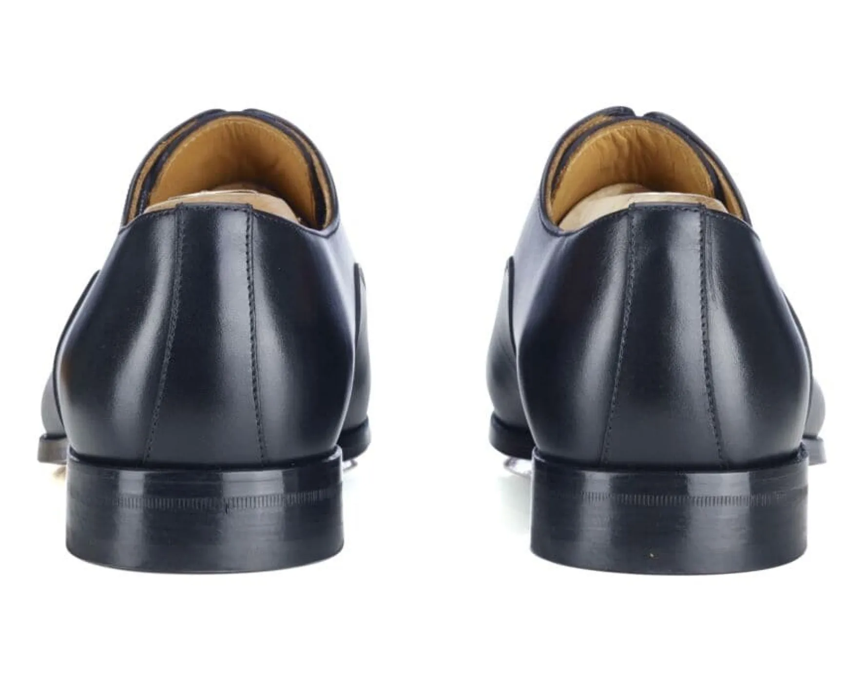 Bexley Comfort Shoes | Black Oxford Shoes - Leather Outsole Rickford Blackblack With Black Waistband