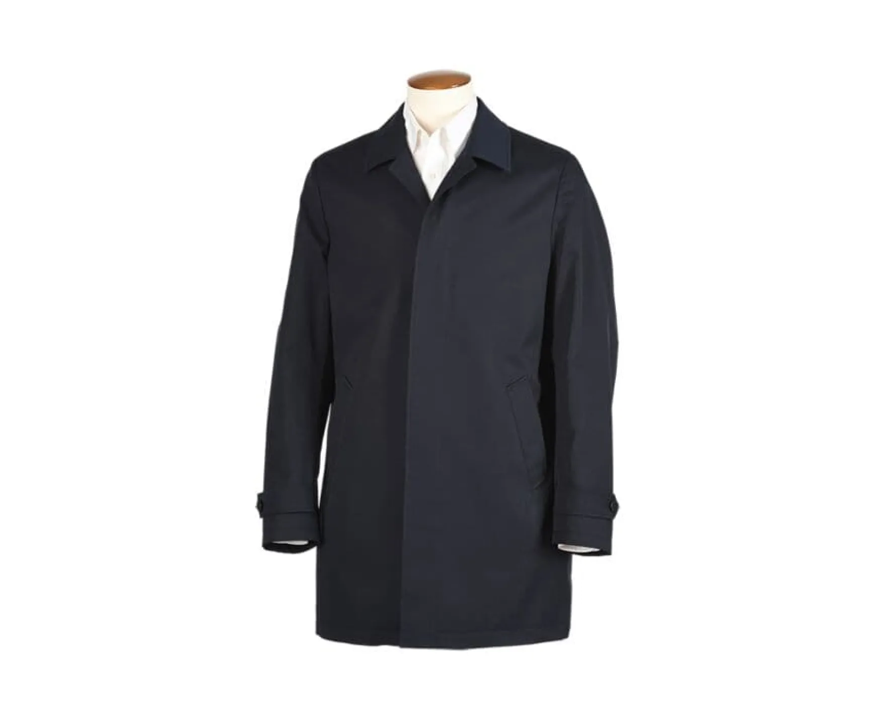 Bexley | Blue Men'S Trench Coat Aurele Ii Navy