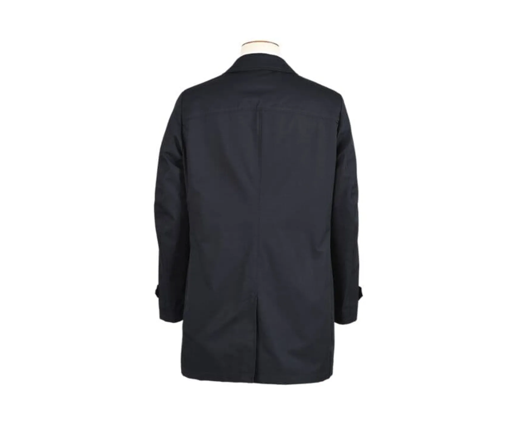 Bexley | Blue Men'S Trench Coat Aurele Ii Navy