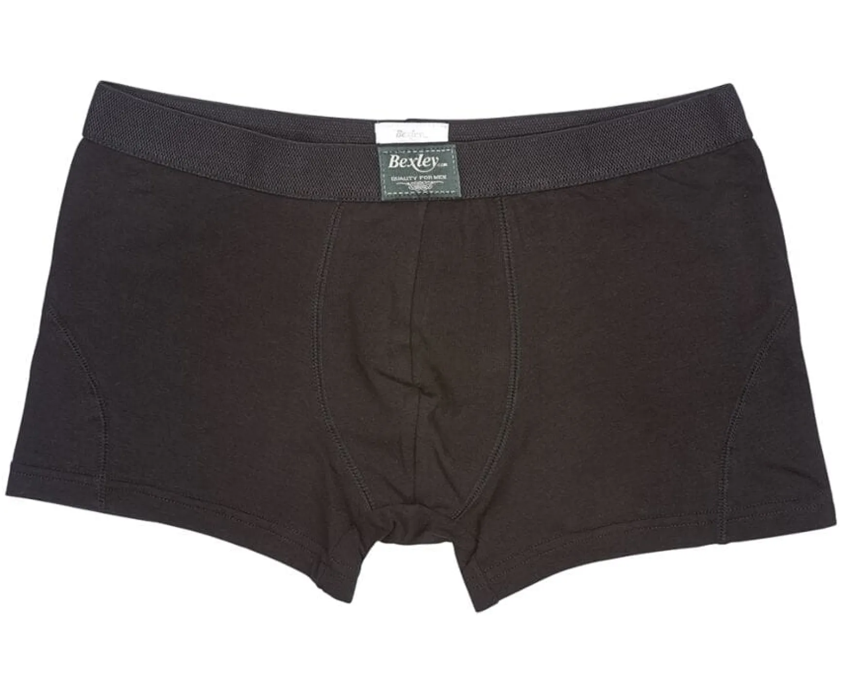 Bexley | Box Of 2 Black Belt Black Men'S Shorts Elliot Black With Black Waistband