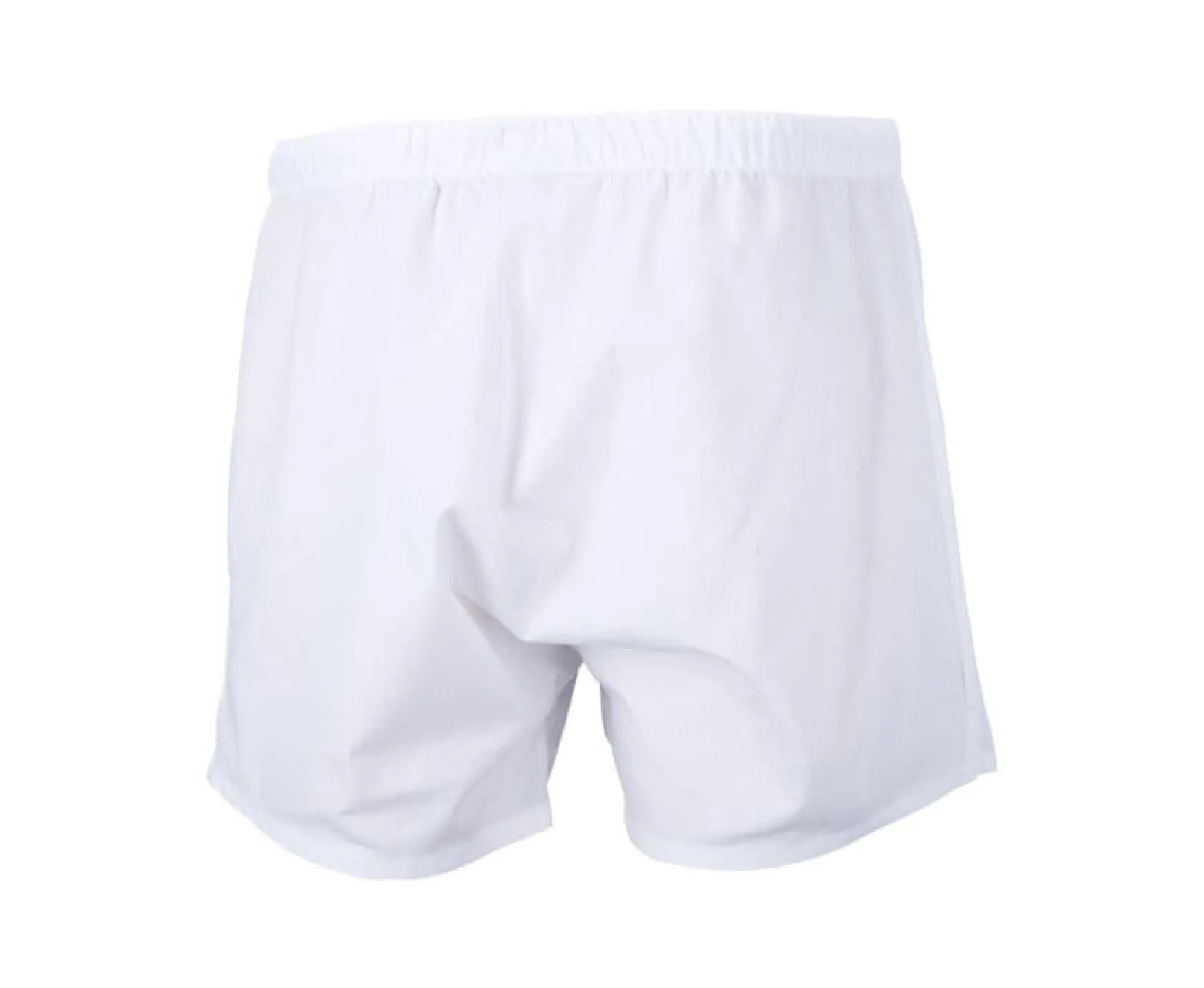 Bexley | Box Of 2 Plain White/Printed Navy And Beige Men'S Boxer Shorts - Elon | Blue, Orange And Purple