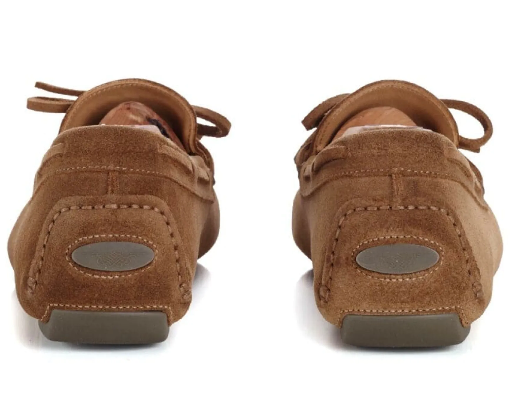 Bexley Moccasins | Chamois Velvet Men'S Summer Loafers Deltona Hazelnut Suede