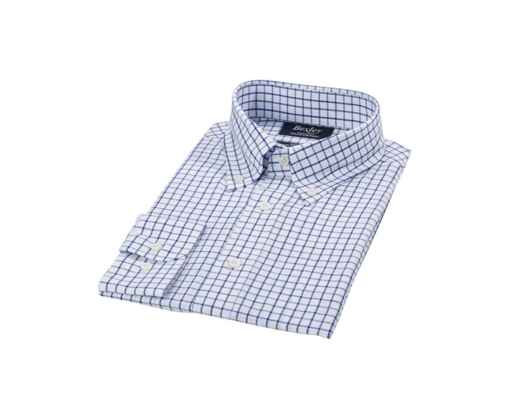 Bexley | Check Flannel Shirt - Lindsay | Blue & Green