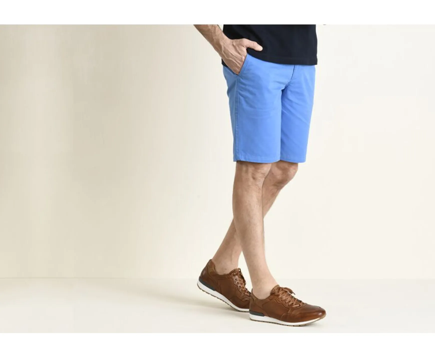 Bexley Chino Shorts | Chino Shorts Barry Azure Blue