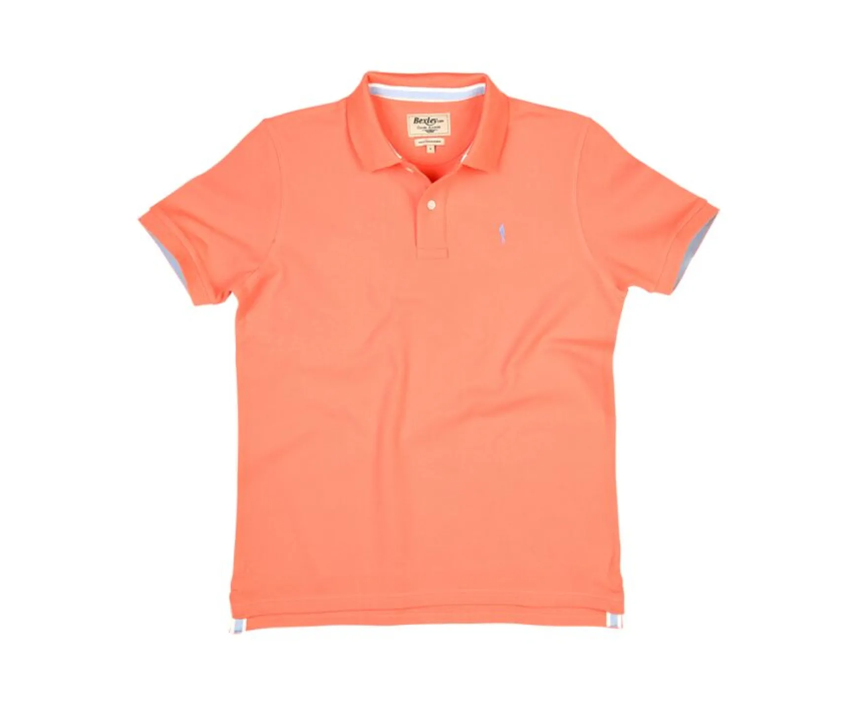 Bexley Adjusted Fit | Coral Men'S Polo Shirt Andy Ii Coral Pink Melange