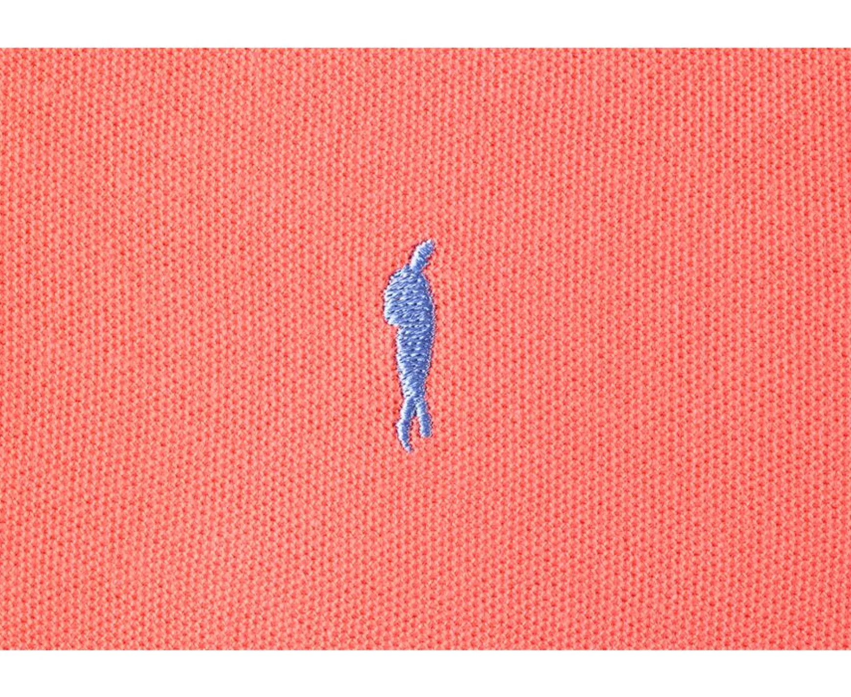 Bexley Adjusted Fit | Coral Men'S Polo Shirt Andy Ii Coral Pink Melange