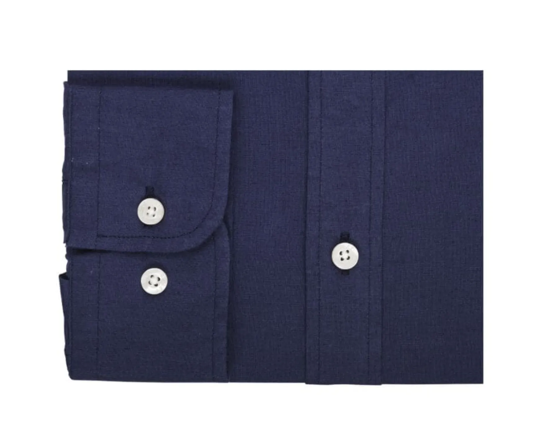 Bexley | Cotton Linen Shirt Silbert Navy