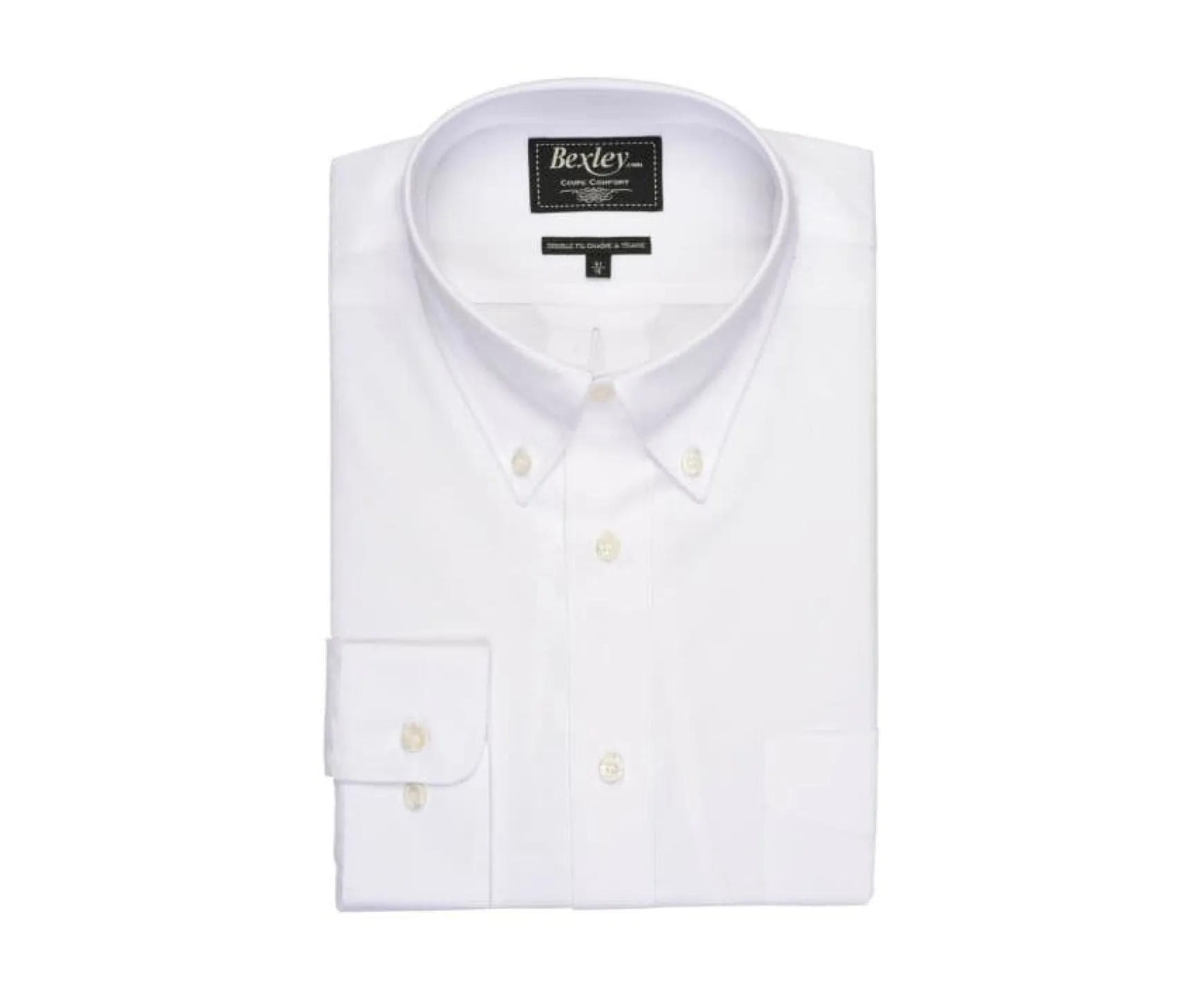 Bexley | Cotton Shirt - American Collar Tommy White