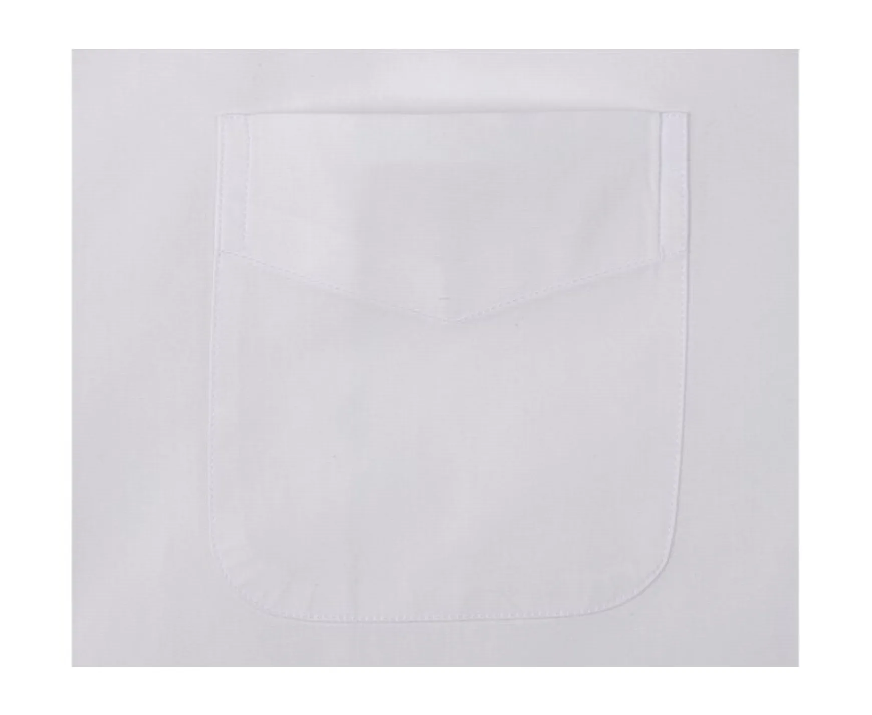 Bexley | Cotton Shirt - Chest Pocket Albert Mc White