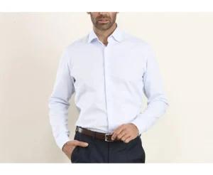 Bexley | Cotton Shirt - Italian Collar Angelo Light Blue
