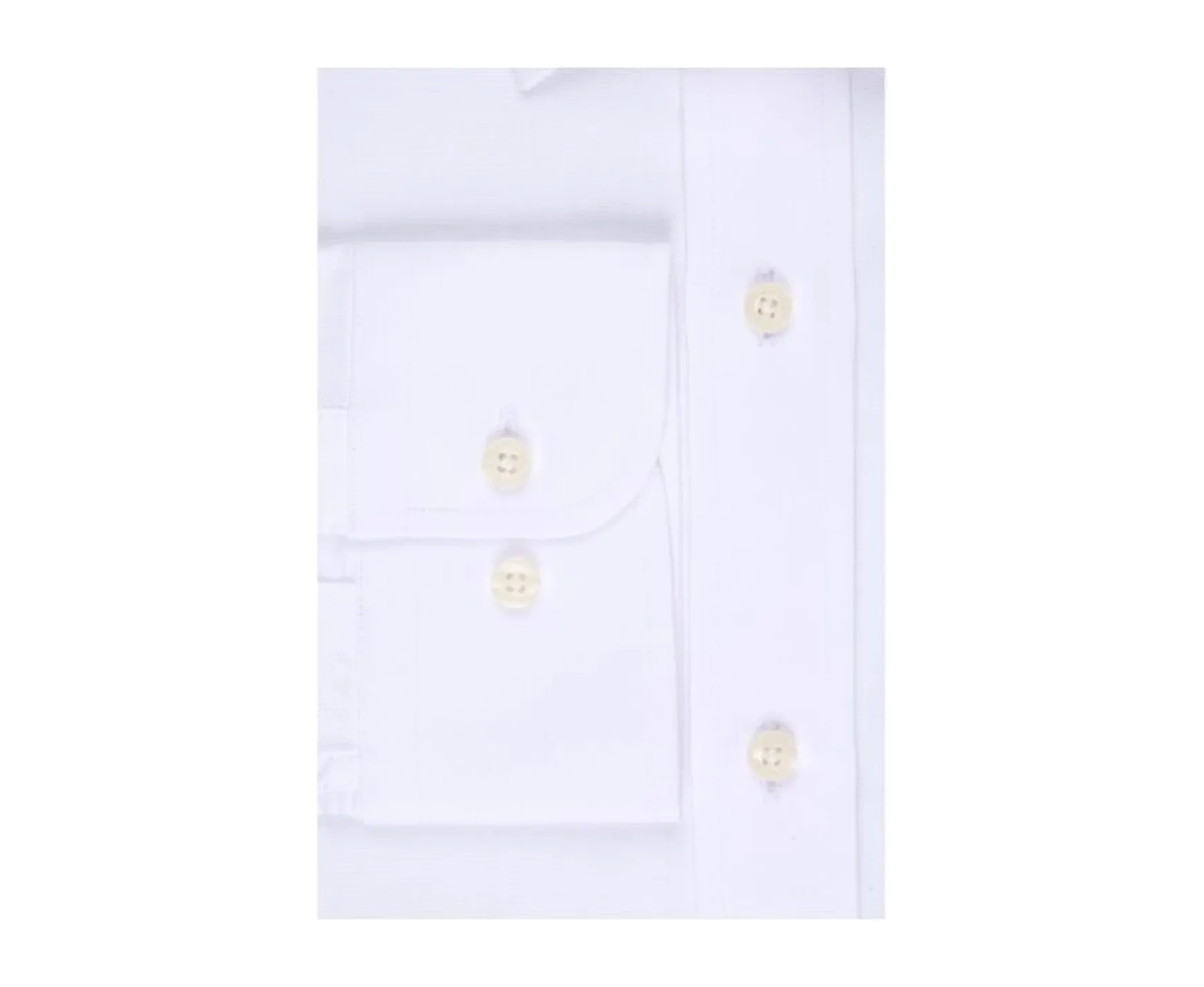 Bexley | Cotton Shirt - Straight Collar Norbertin White