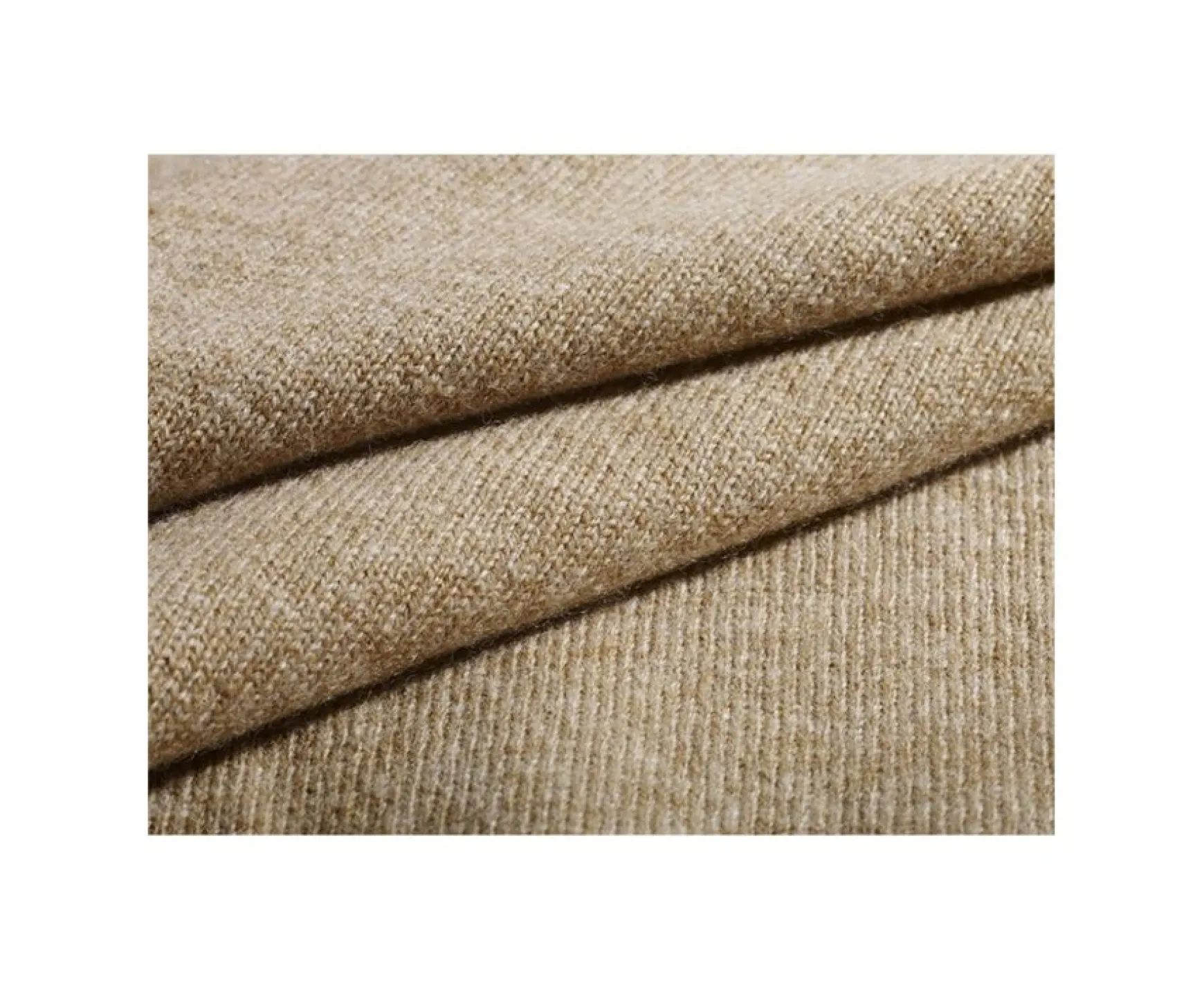Bexley | Dark Beige Melange Half-Zip Wool Jumper - Keithy | Beige Fonce Chine