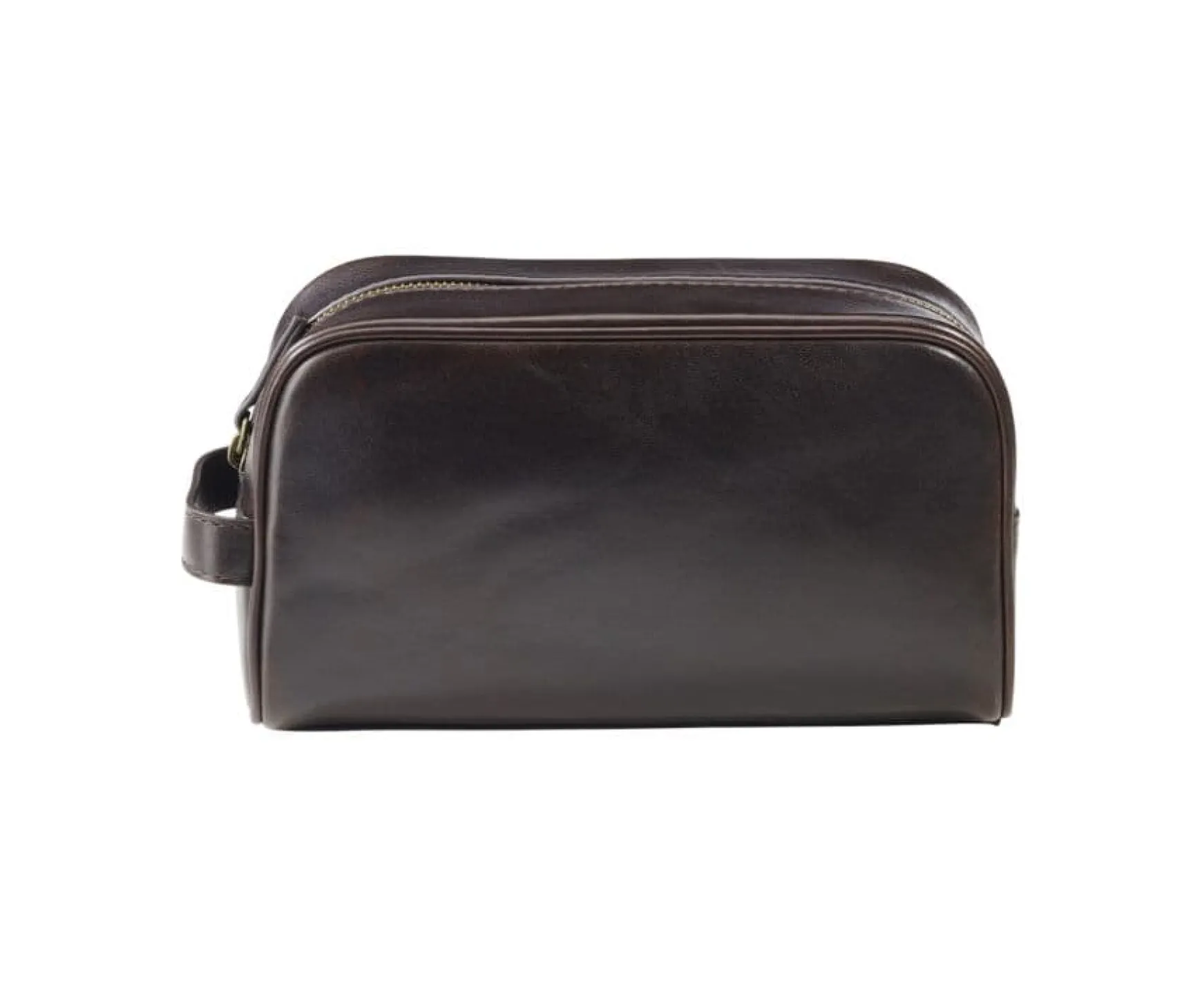 Bexley | Dark Chocolate Leather Travel Kit | Cuir Chocolat Fonce