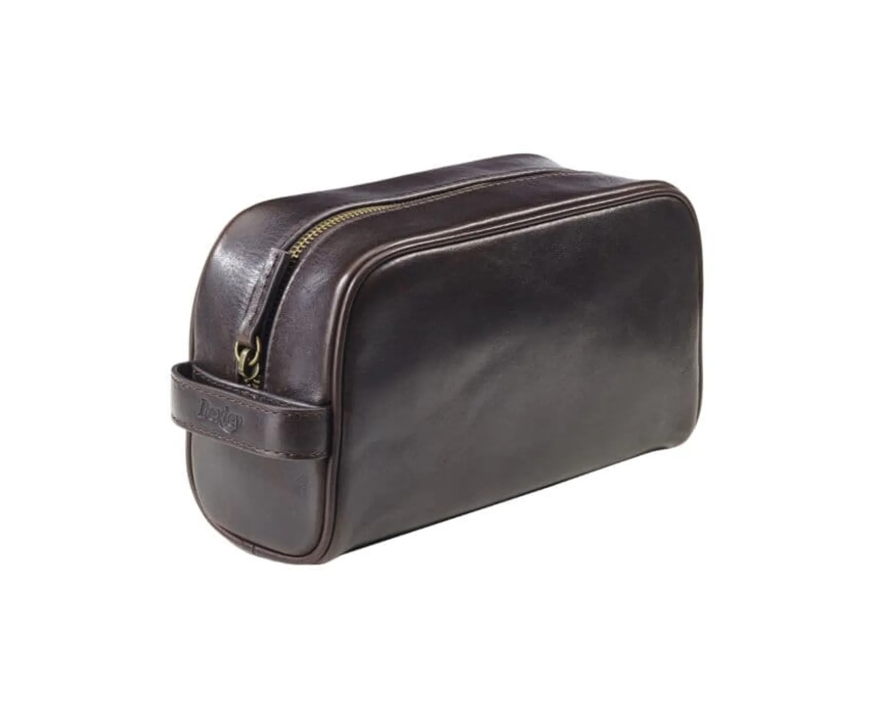 Bexley | Dark Chocolate Leather Travel Kit | Cuir Chocolat Fonce