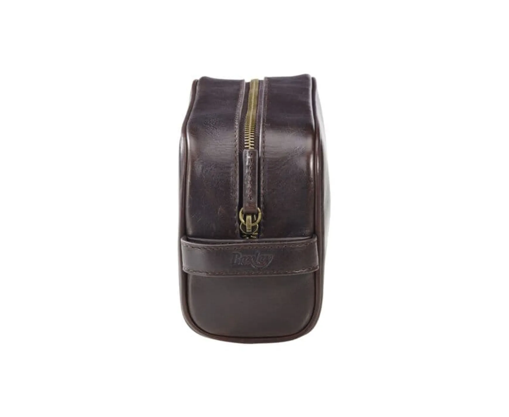 Bexley | Dark Chocolate Leather Travel Kit | Cuir Chocolat Fonce