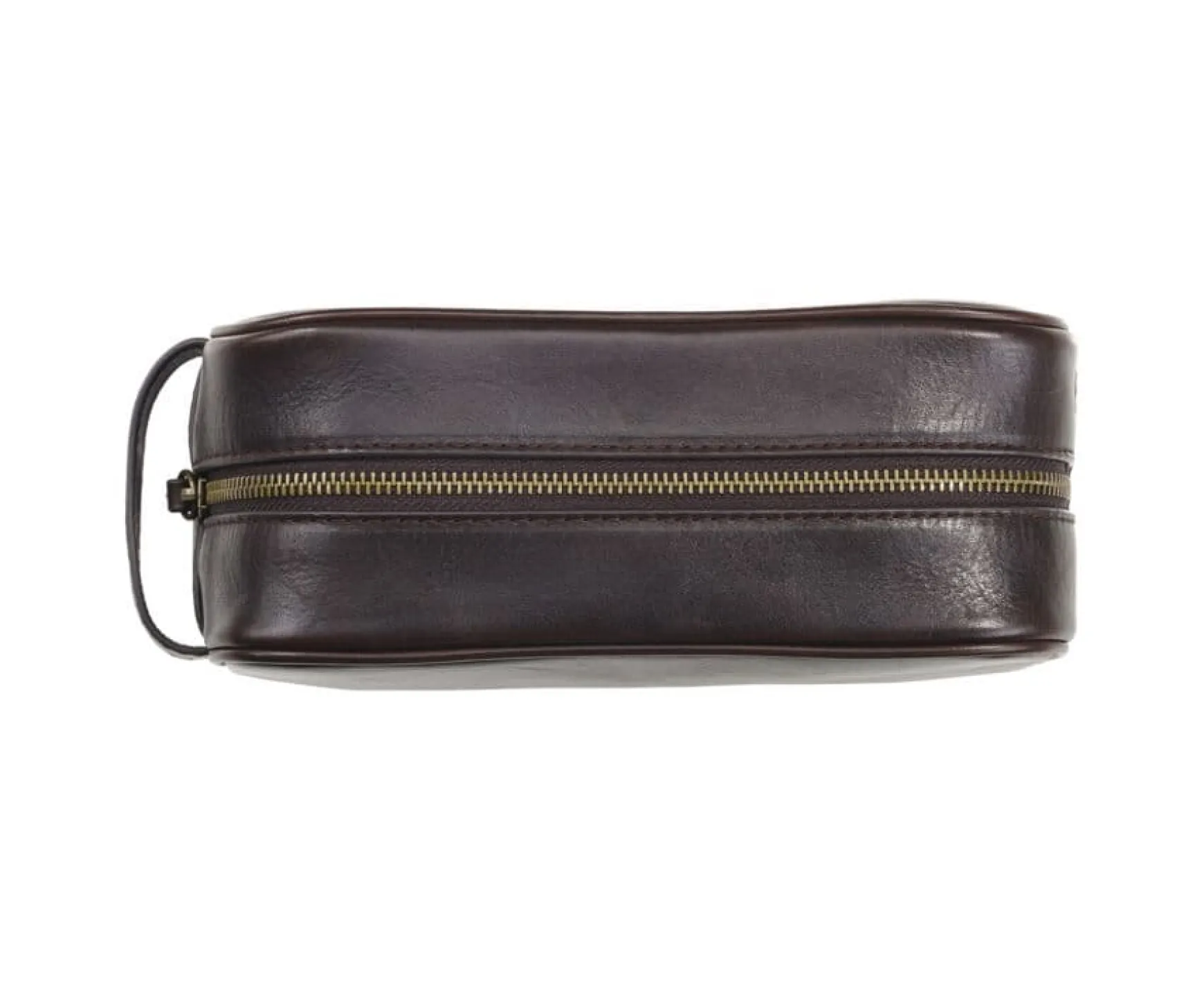 Bexley | Dark Chocolate Leather Travel Kit | Cuir Chocolat Fonce