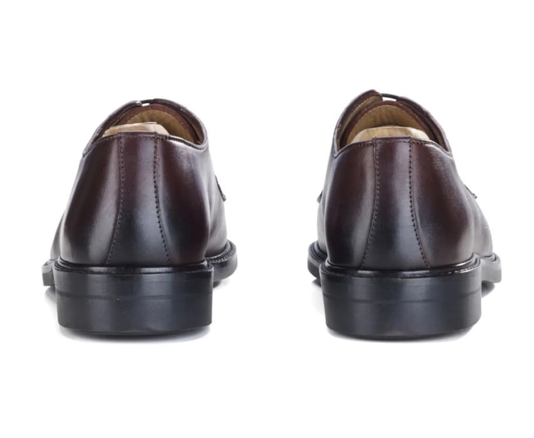 Bexley Derby Shoes | Derby Shoes - Rubber Outsole - Monterey Classic Gomme City | Dark Chocolate