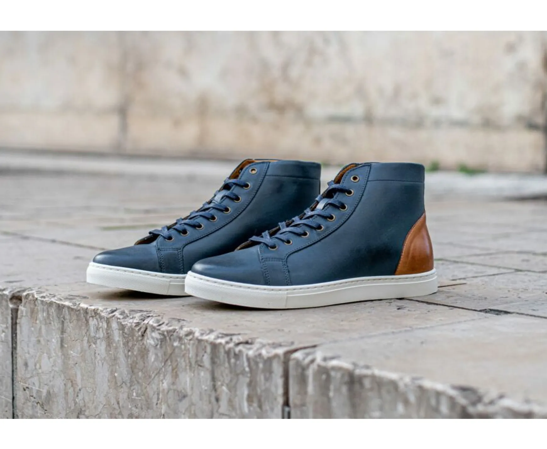 Bexley High-Top Trainers | High Top Trainers Hawthorne Patina Navy