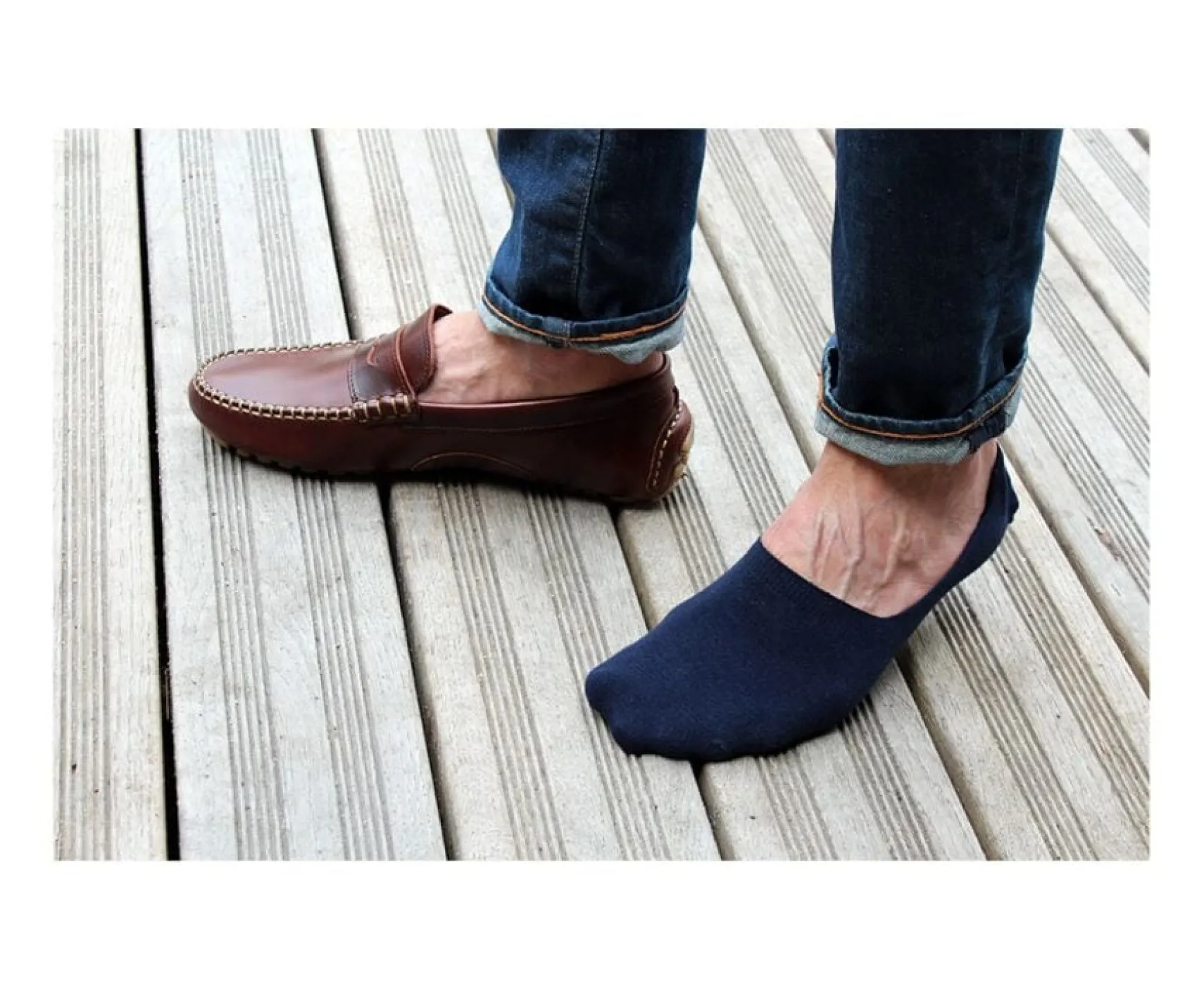 Bexley | Invisible Socks For Men Navy