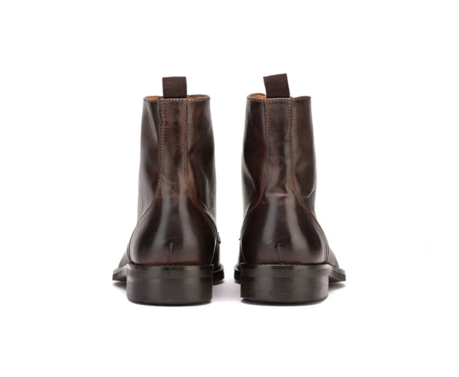 Bexley Comfort Shoes | Lace-Up Boots Derby Enfield Ii Gomme City Patina Chocolate