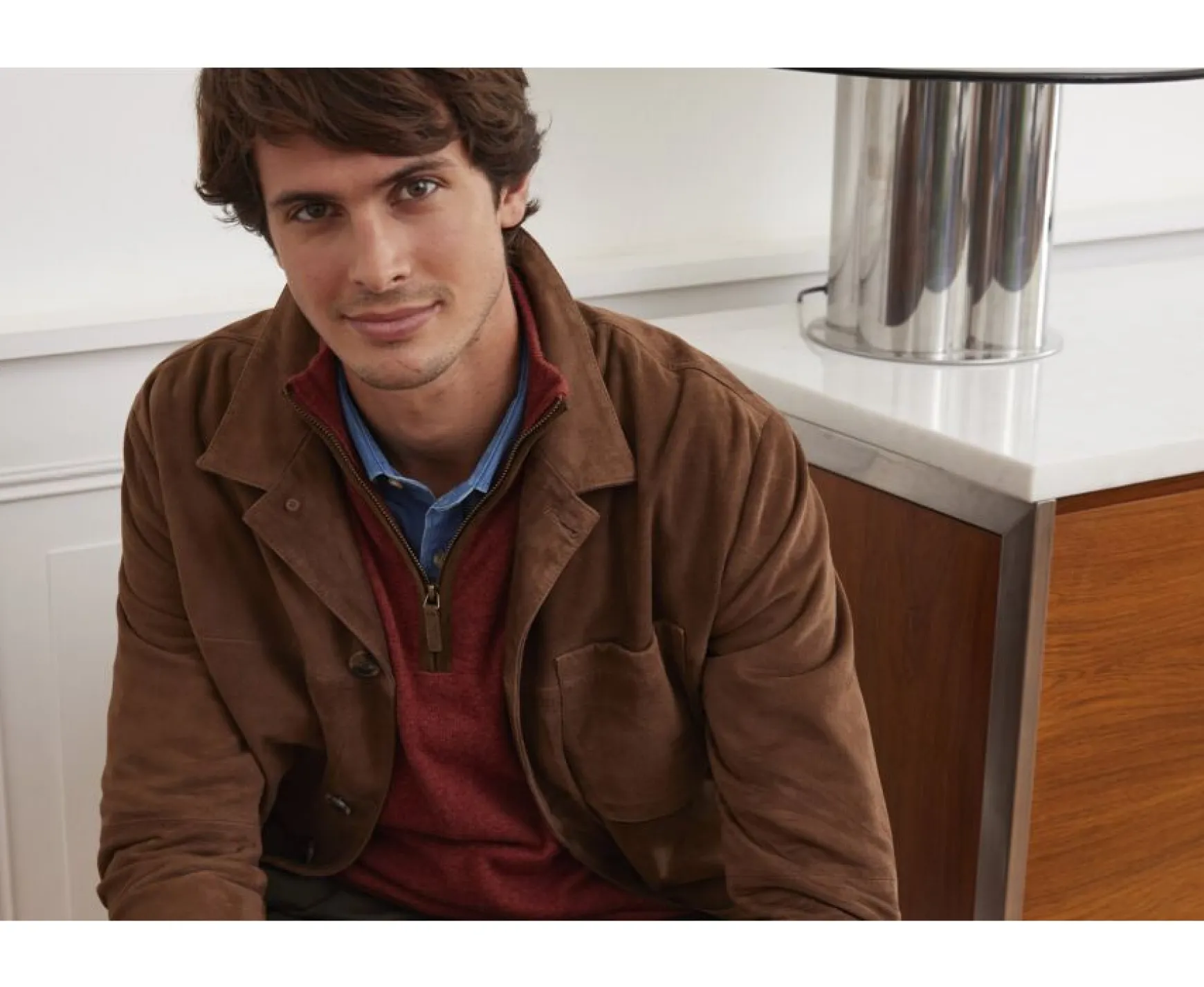 Bexley | Leather Jacket Faustin Havana