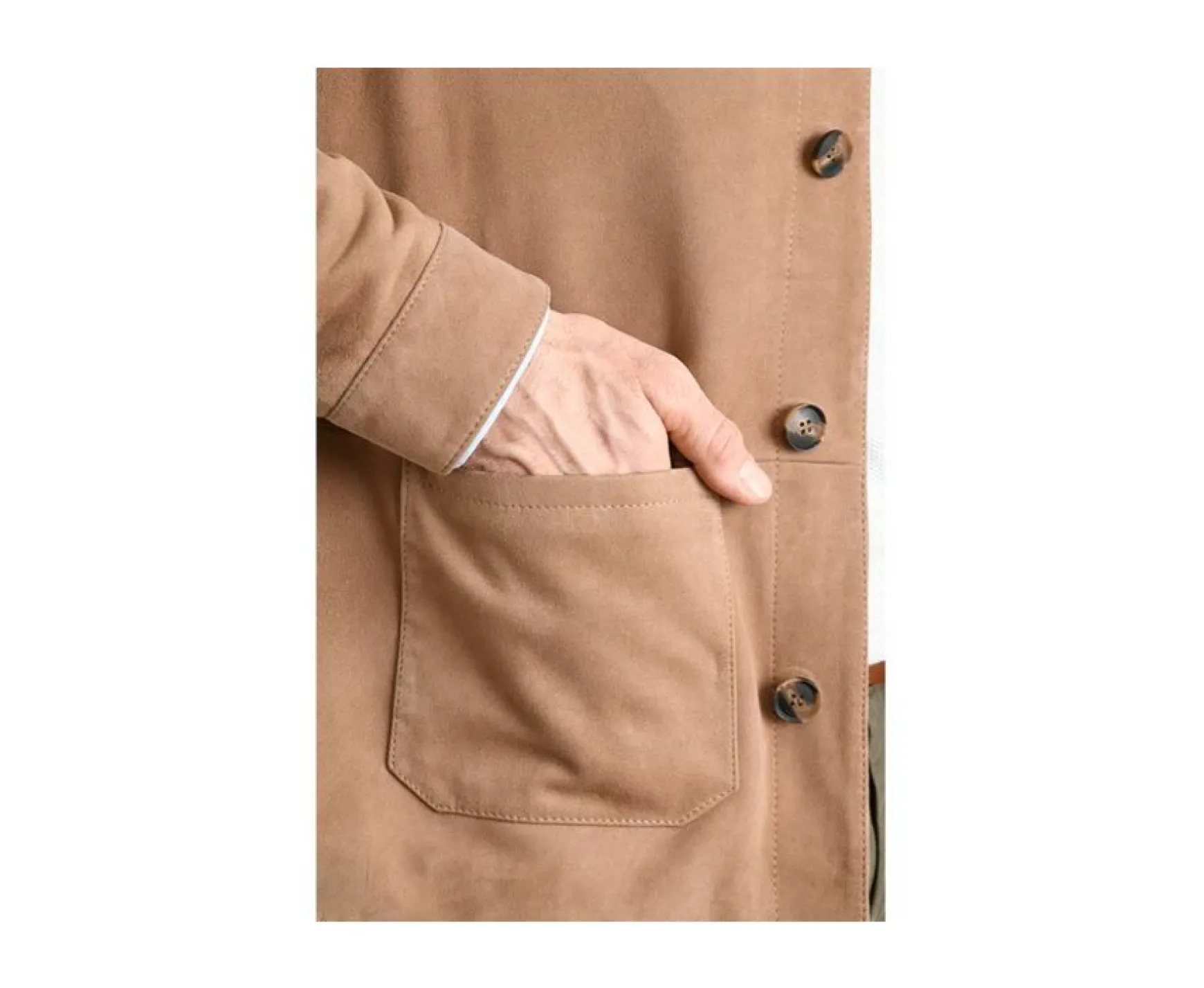 Bexley | Leather Jacket Faustin Dark Camel