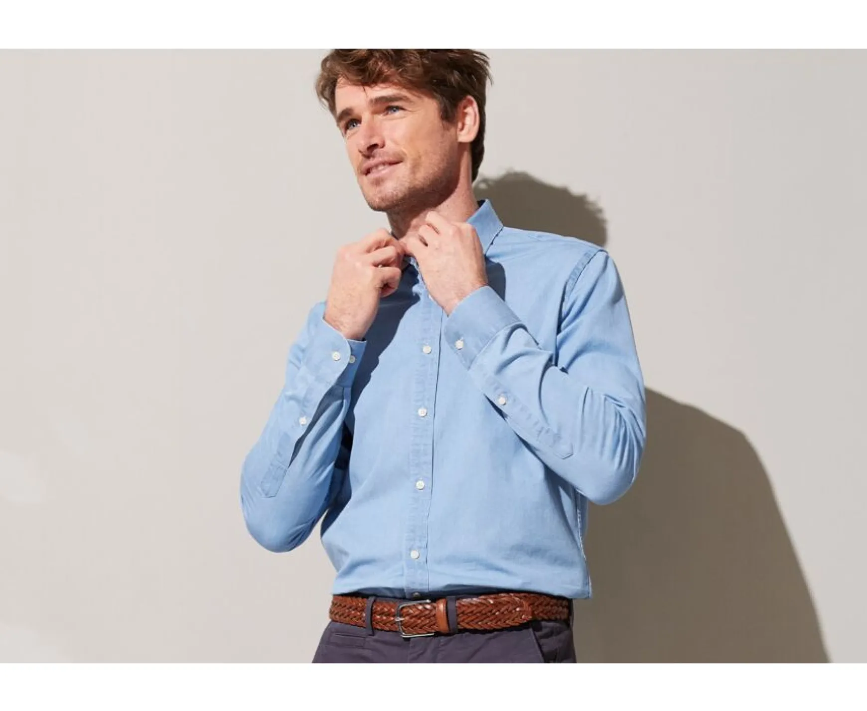 Bexley | Light Indigo Denim Shirt Jacquemin Light Denim