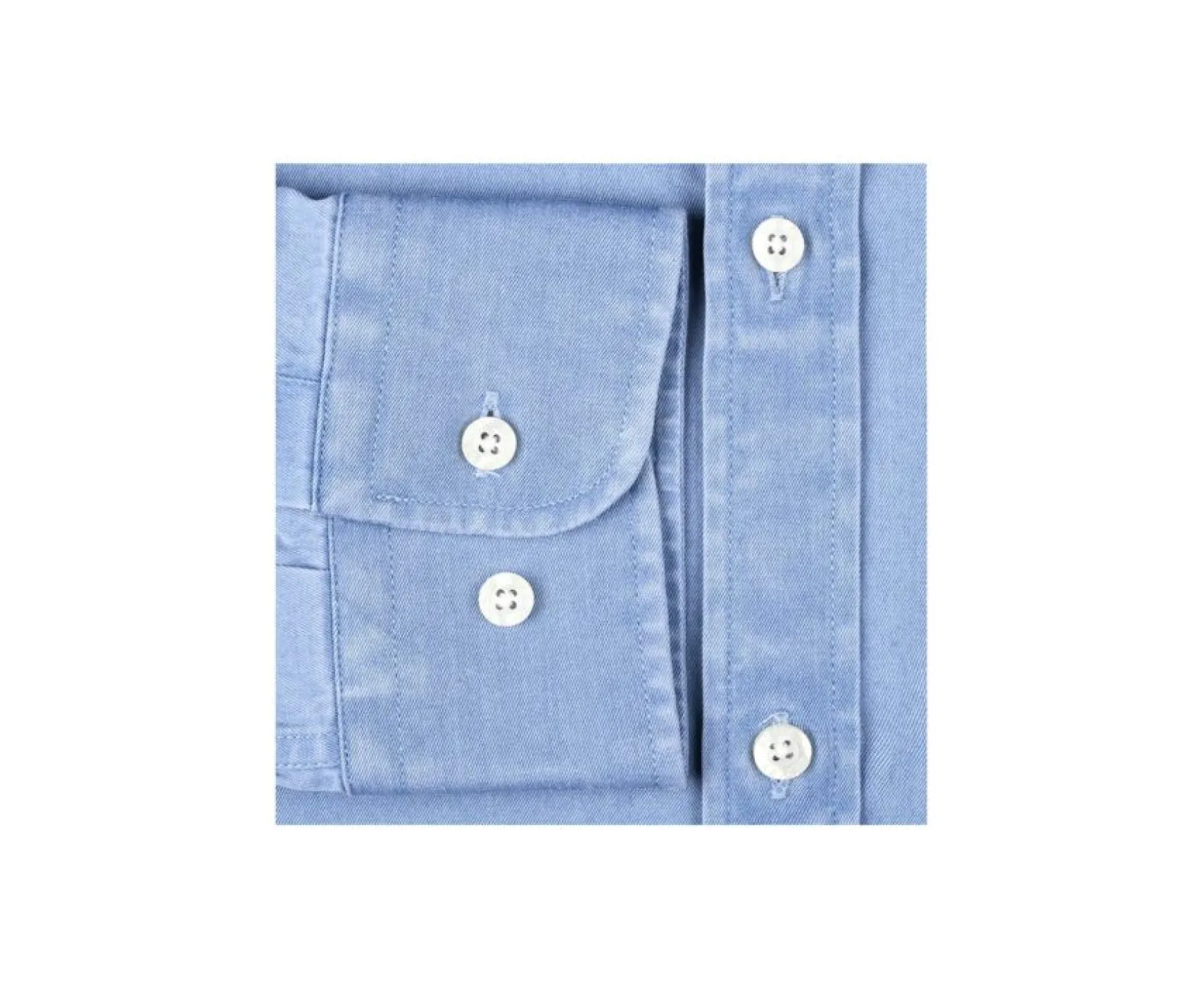 Bexley | Light Indigo Denim Shirt Jacquemin Light Denim