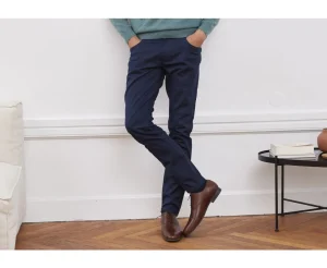 Bexley Adjusted Fit | Men'S 5 Pocket Trousers Karson Navy