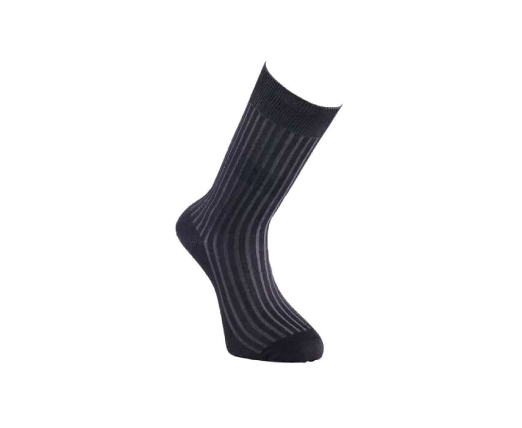 Bexley | Men'S Black & Grey Mercerised Cotton Socks Black And Grey