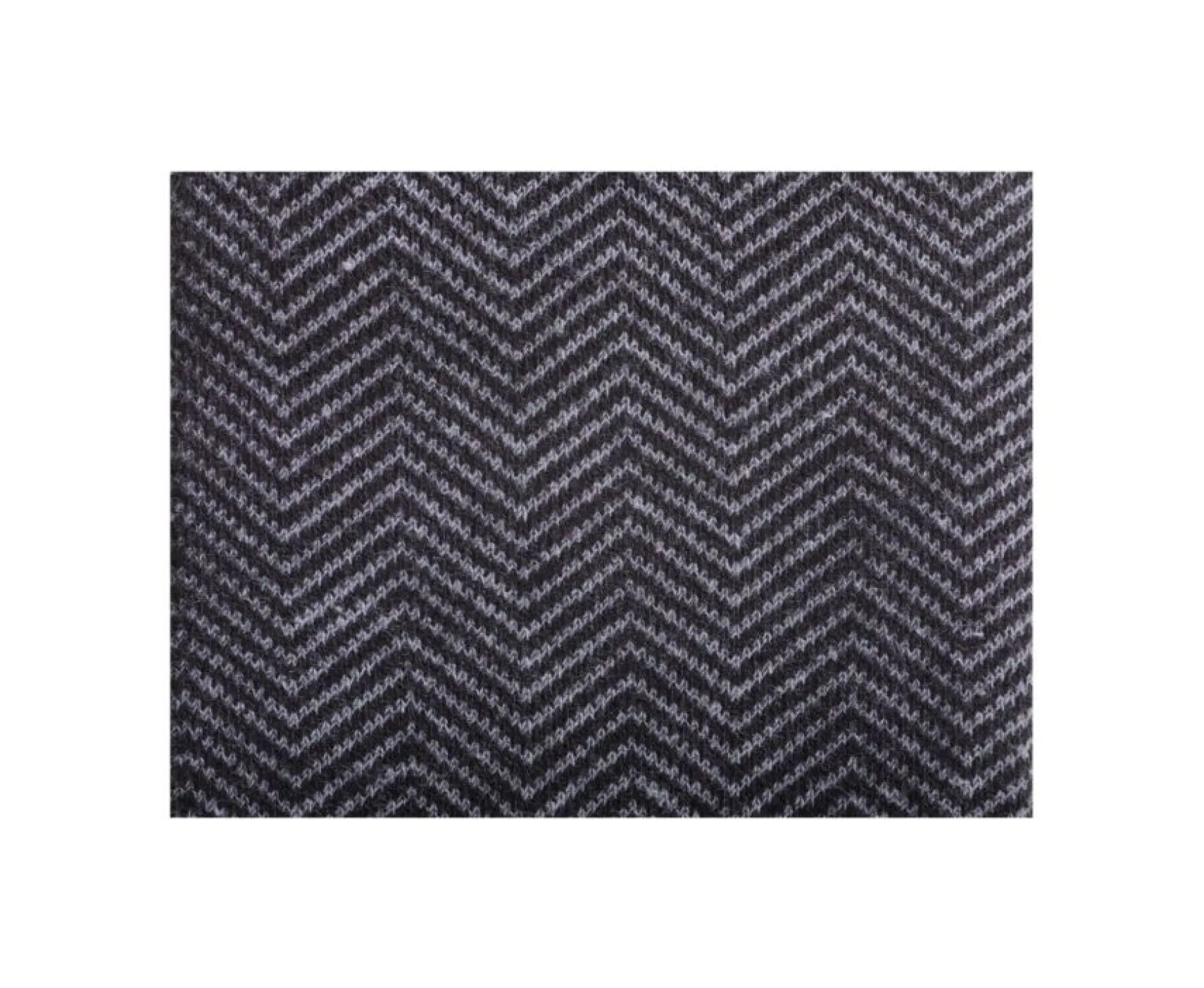 Bexley | Men'S Black & Grey Thick Cotton Socks With Herringbone Style Black And Grey