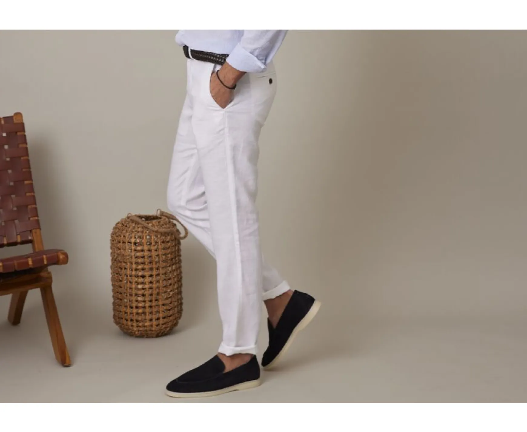 Bexley Adjusted Fit | Men'S Chinos Kylson White