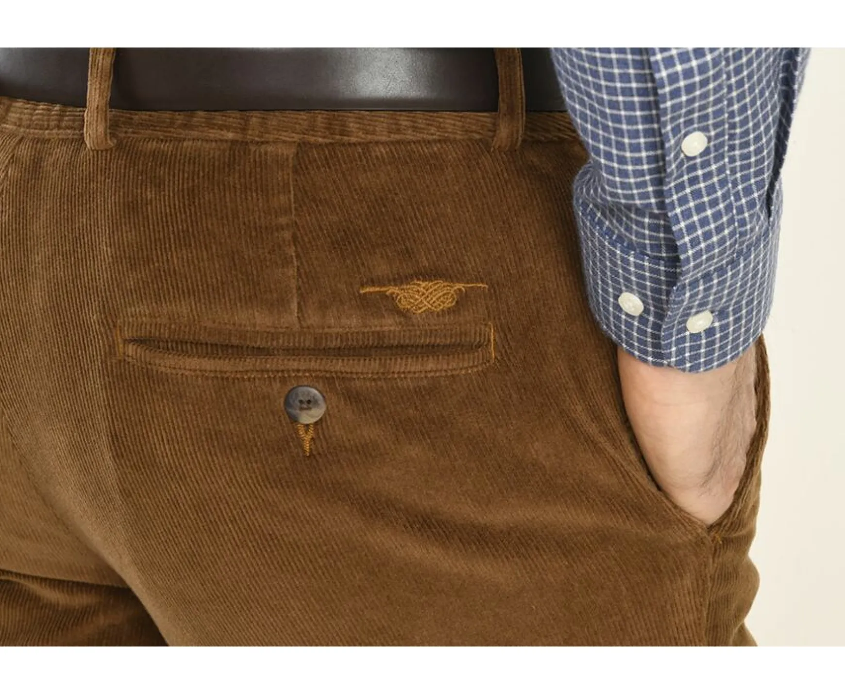 Bexley Adjusted Fit | Men'S Chinos Norman Dark Camel