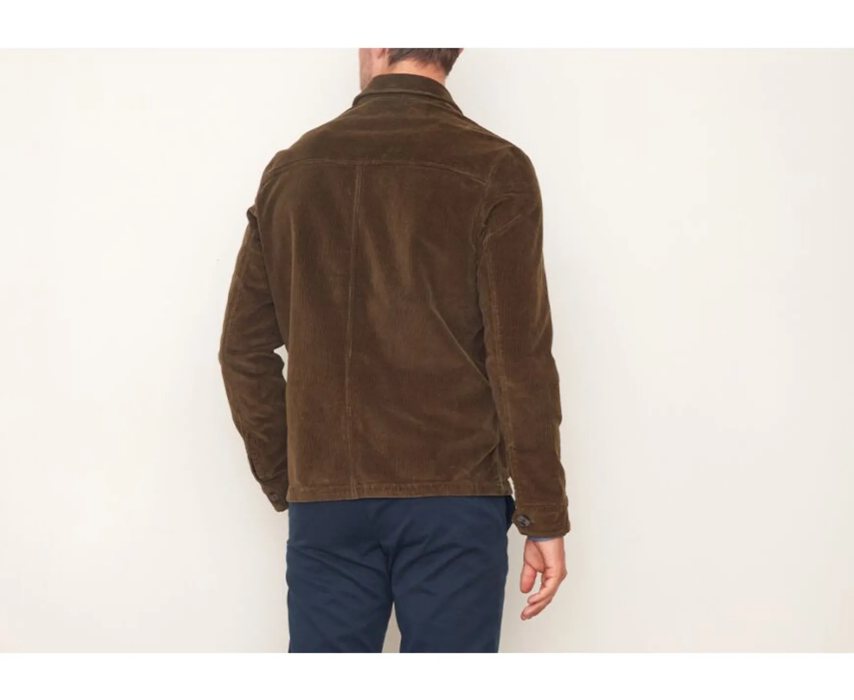Bexley | Men'S Corduroy Jacket Fidelien Olive