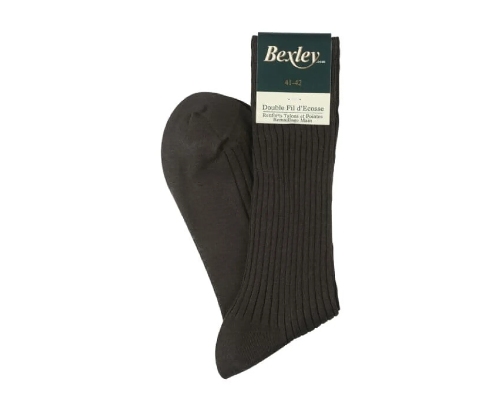 Bexley | Men'S Cotton Dress Socks Brown
