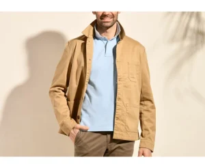 Bexley | Men'S Cotton Jacket Felicien Desert