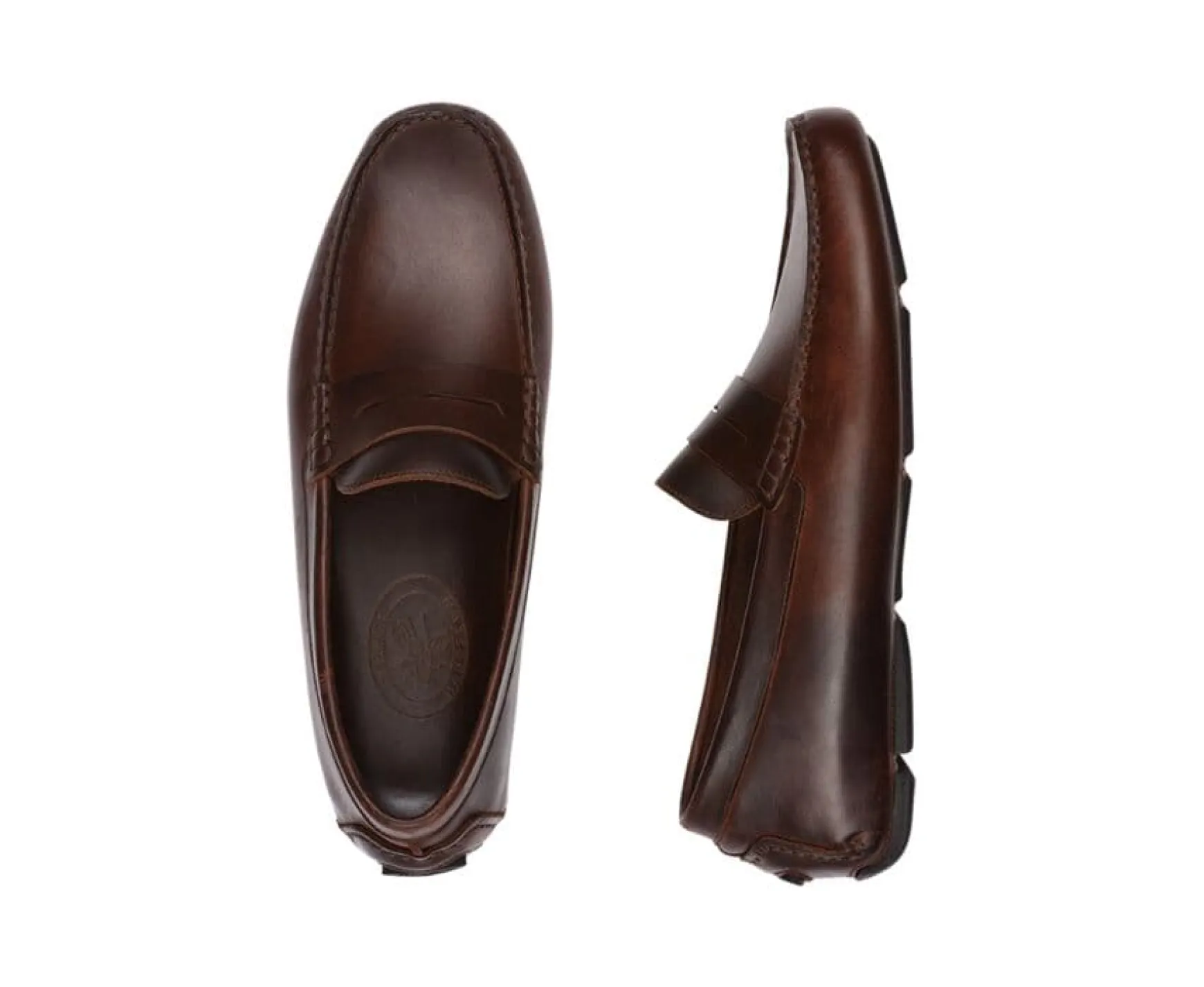 Bexley Moccasins | Men'S Driving Moccasins Seacrest Ii Chocolate