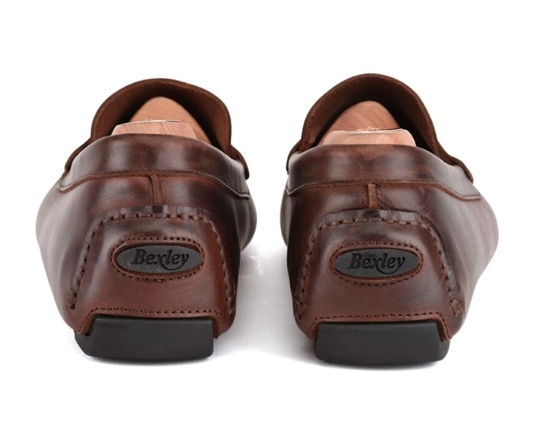 Bexley Moccasins | Men'S Driving Moccasins Seacrest Ii Chocolate