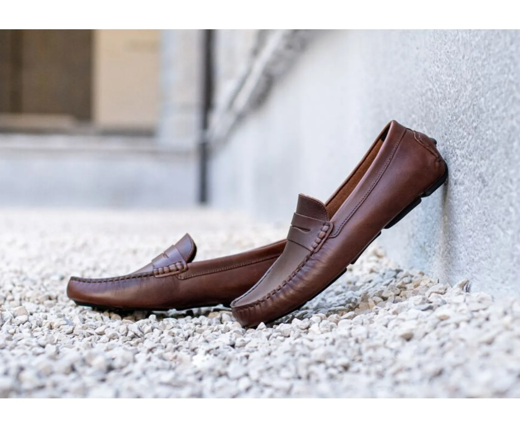 Bexley Moccasins | Men'S Driving Moccasins Seacrest Ii Chocolate
