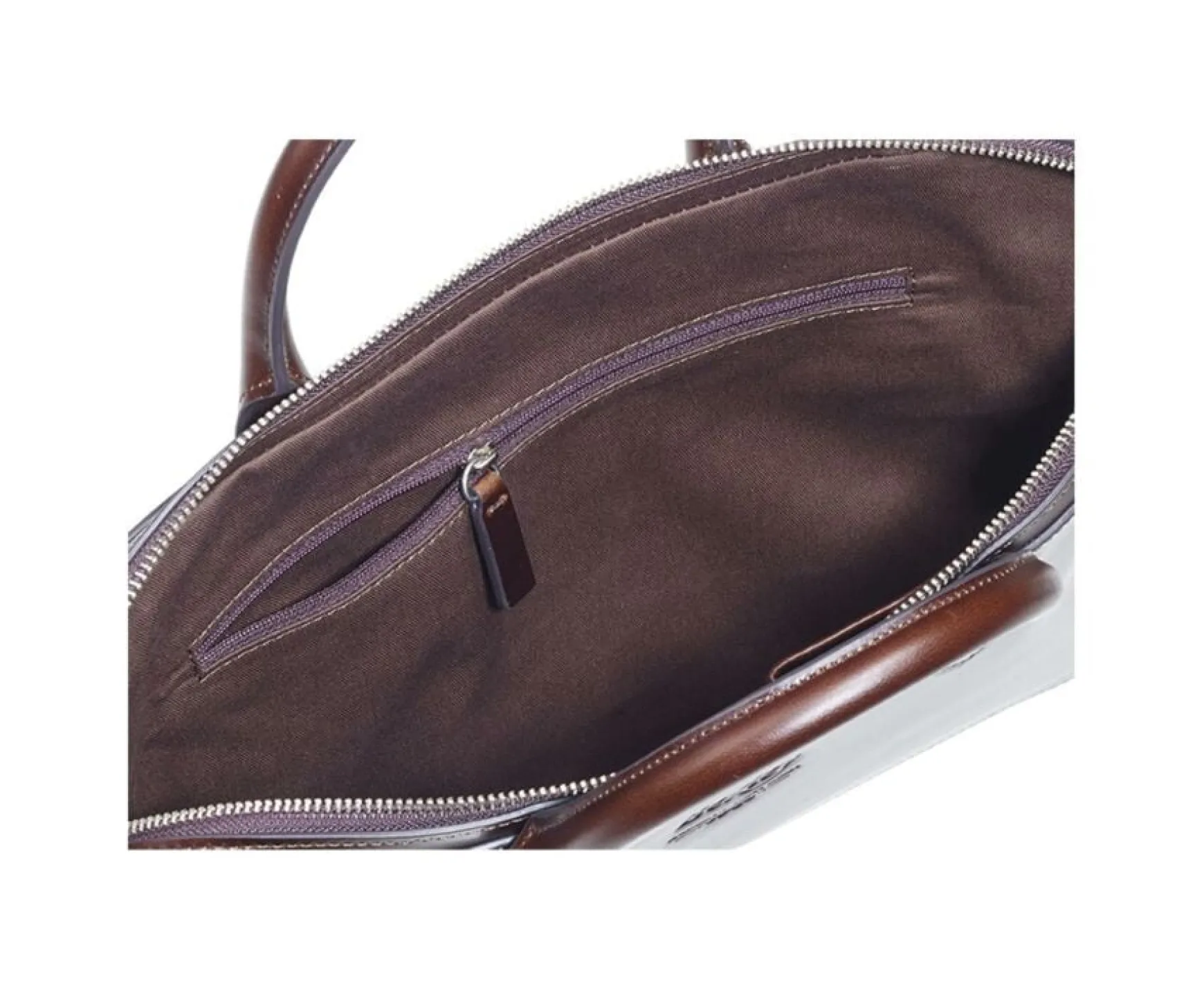 Bexley | Men'S Leather Briefcase Chocolate