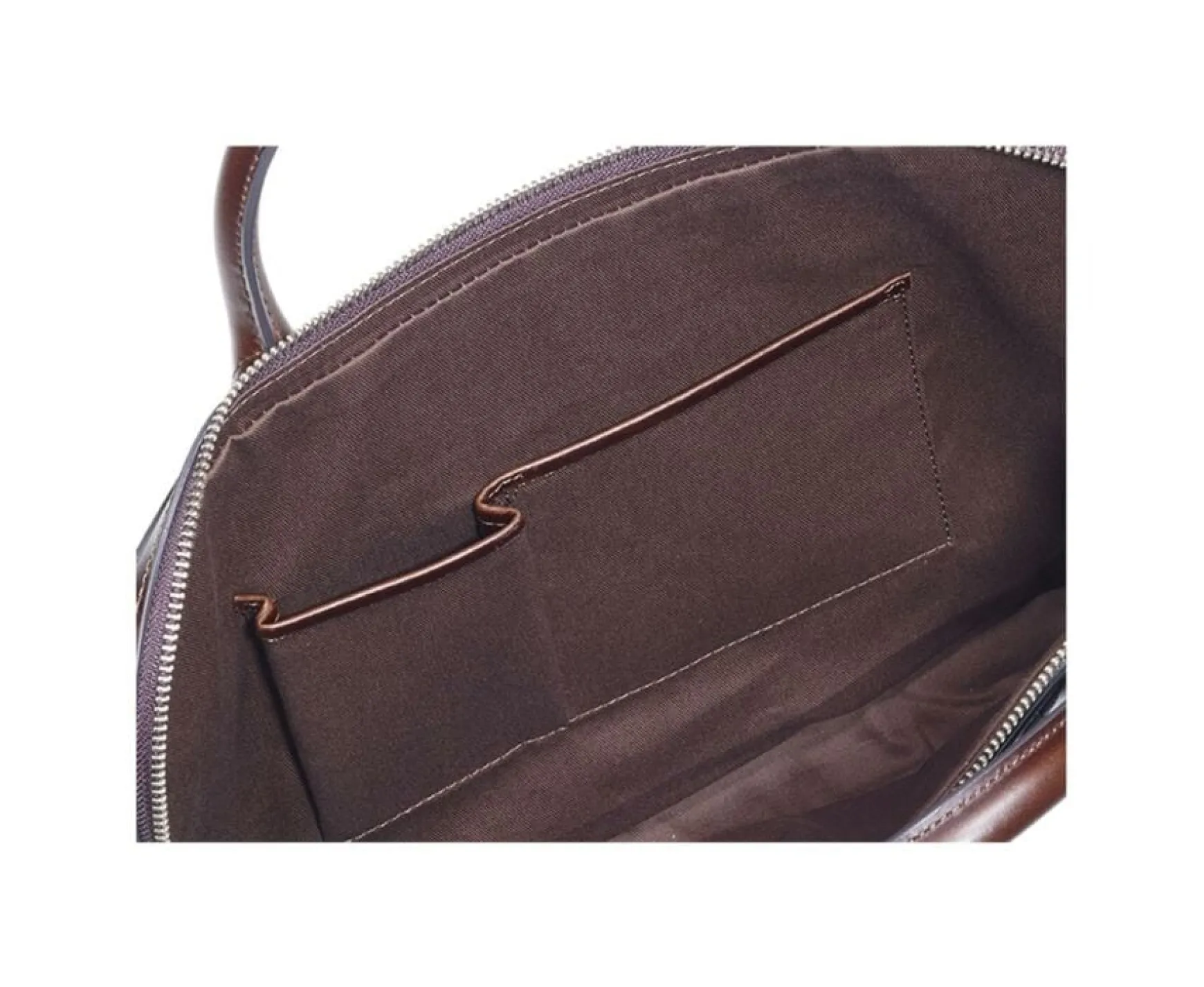 Bexley | Men'S Leather Briefcase Chocolate
