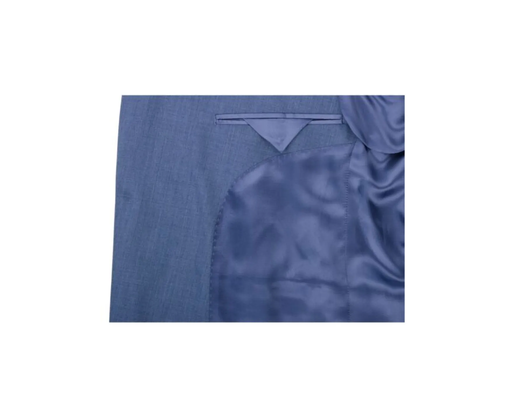 Bexley | Men'S Light Blue Melange Suit Jacket Lazare Light Azul Melange