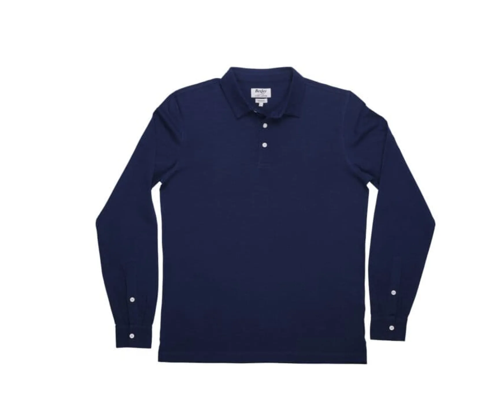 Bexley Long Sleeves Polo Shirts | Men'S Long Sleeve Polo Shirt Aiden Ml Navy