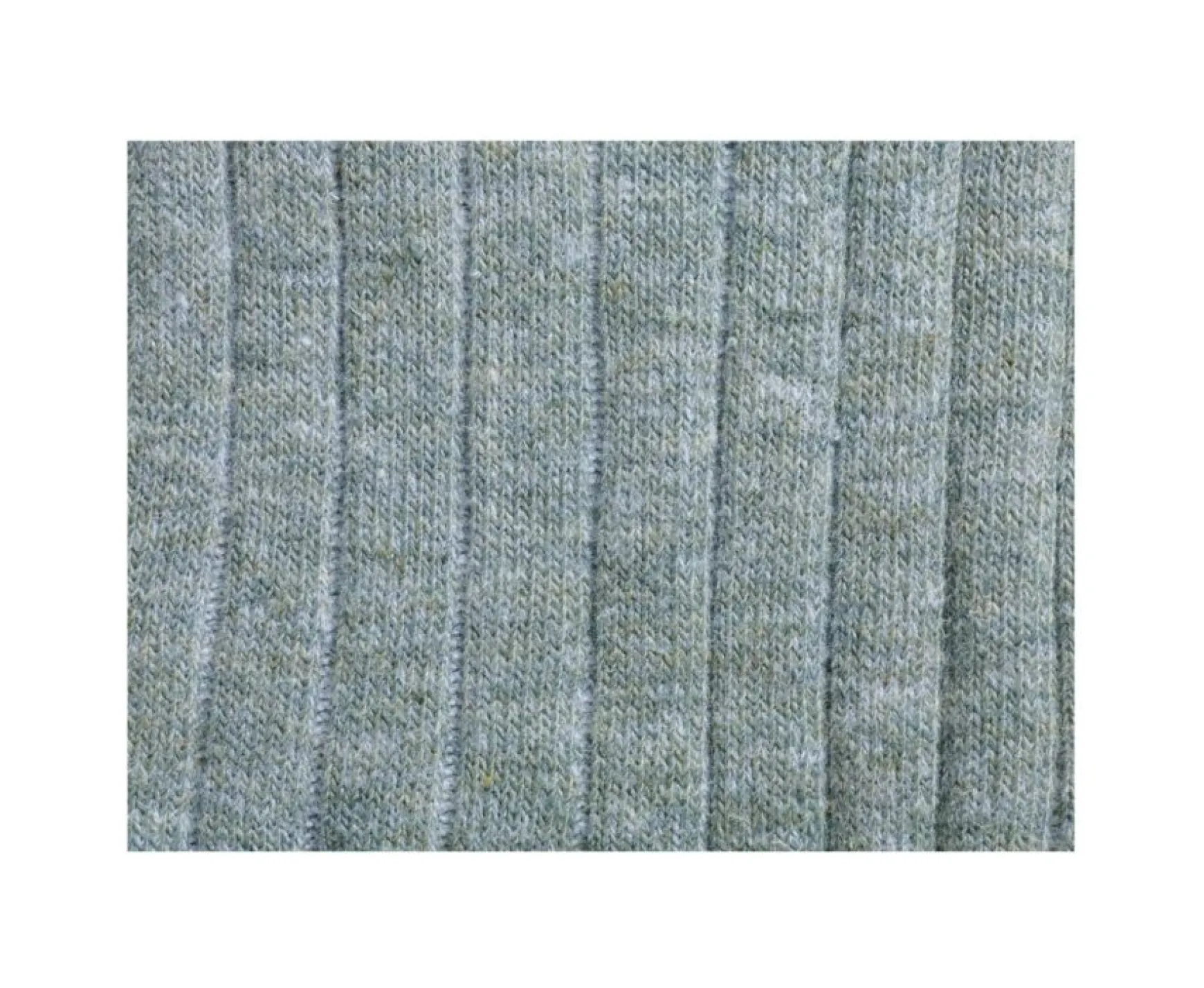 Bexley | Men'S Middle Cotton Linen Socks Sage Green