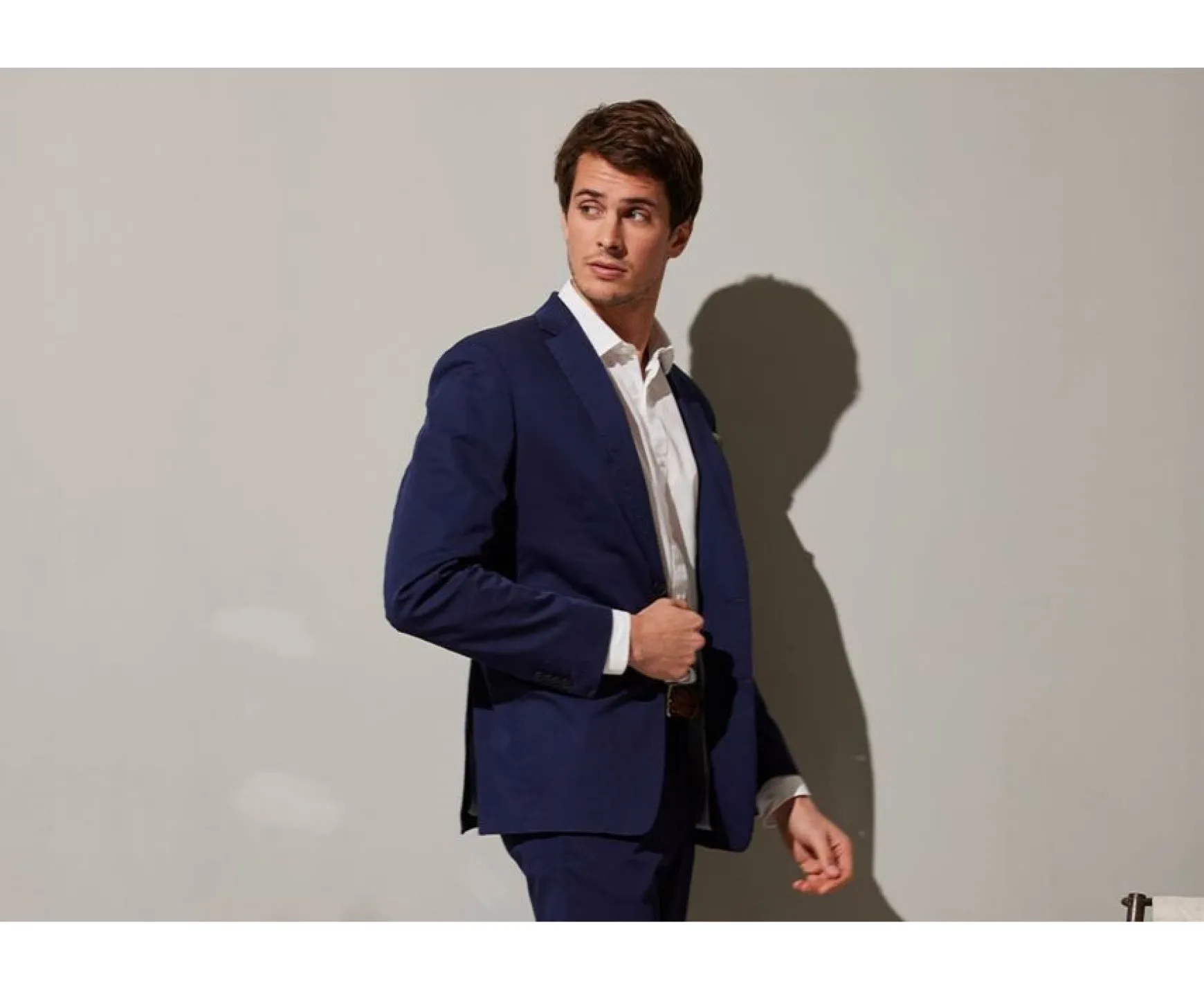 Bexley | Men'S Navy Suit Jacket Lazare Navy Blue