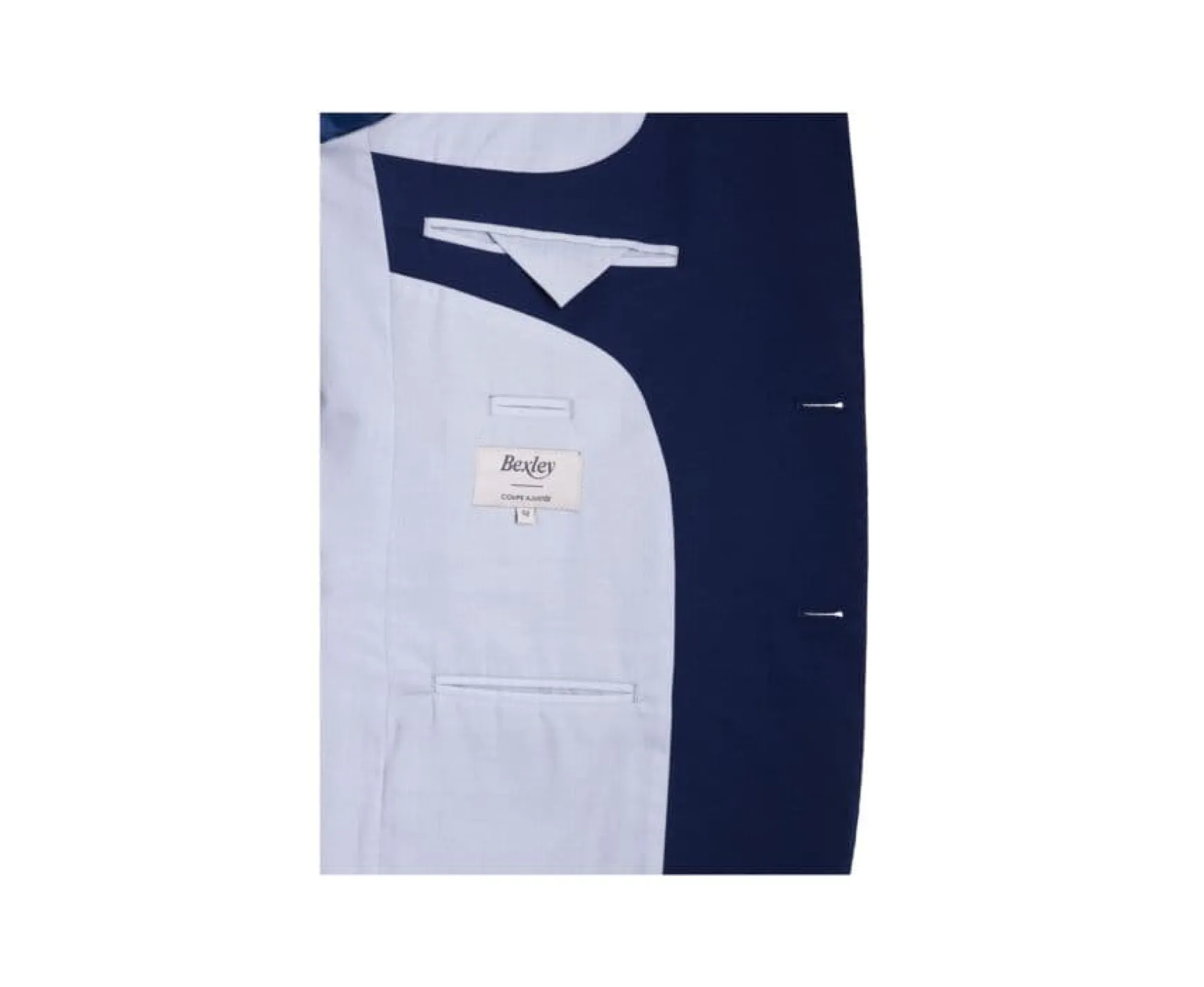 Bexley | Men'S Navy Suit Jacket Lazare Navy Blue