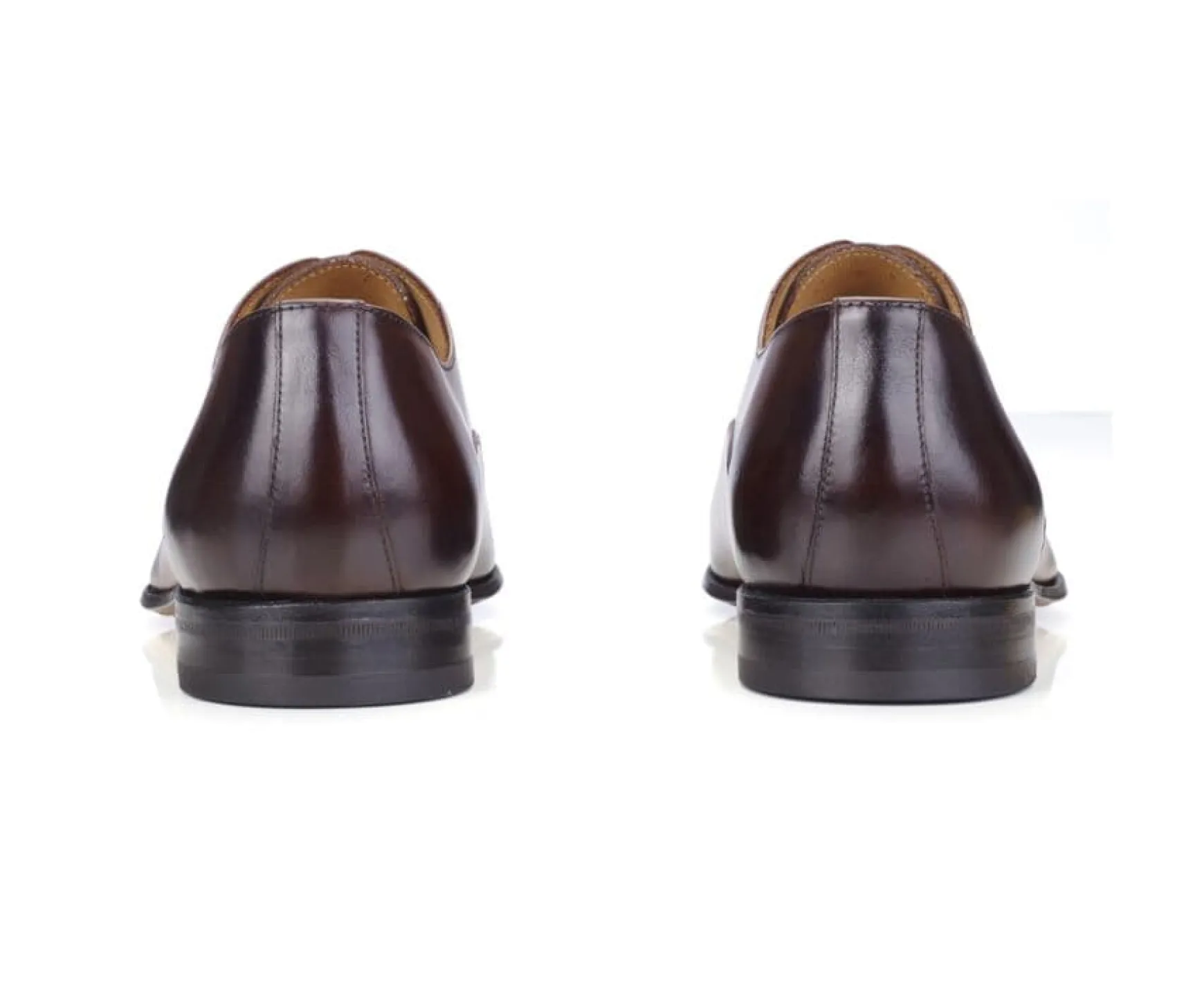Bexley Oxford Shoes | Men'S Oxford Shoes - Leather Outsole Brisbury Patina Cognac