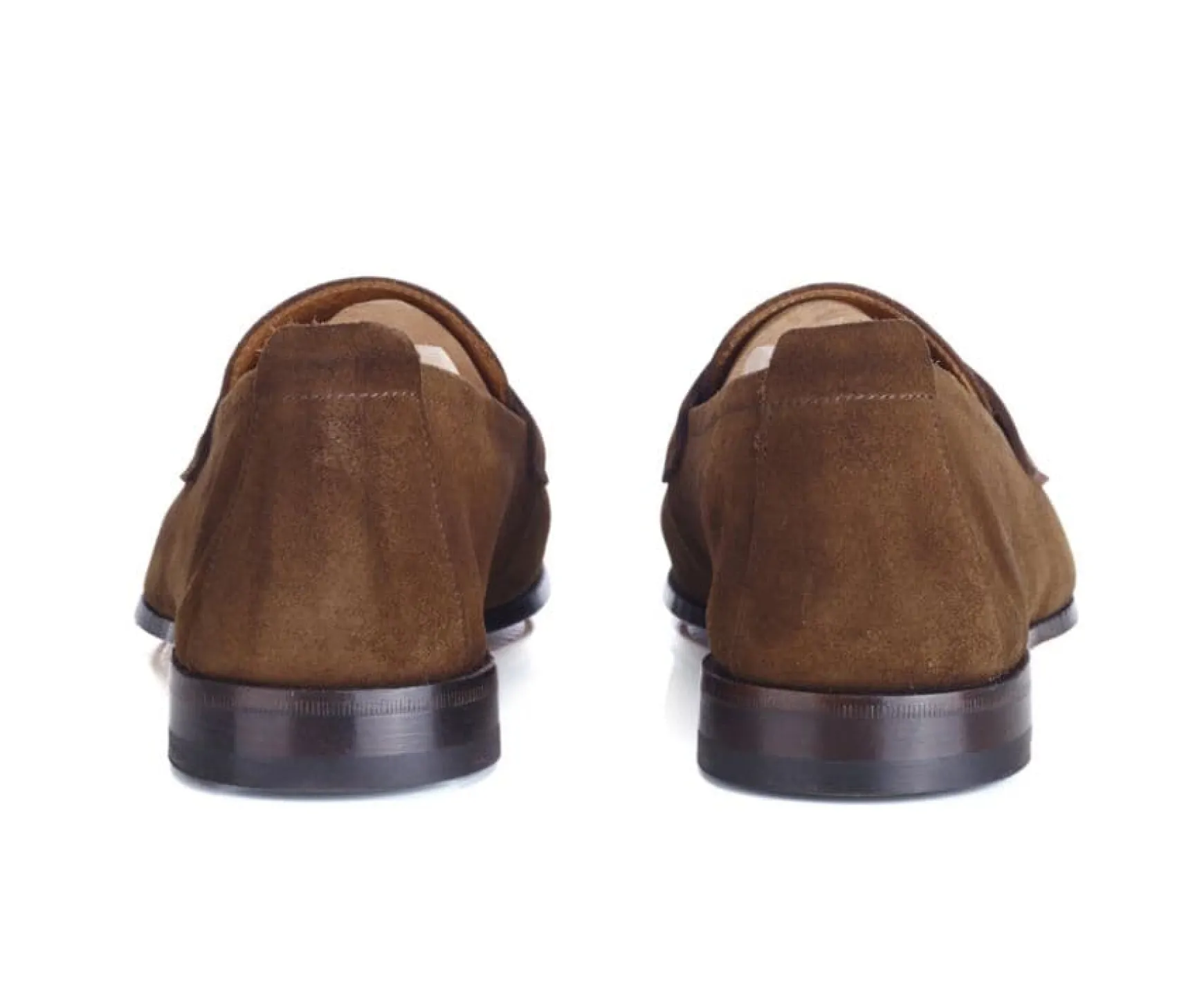 Bexley Comfort Shoes | Men'S Penny Loafers Cevio Havana Suede